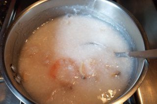 第5步(海鲜粥的做法)