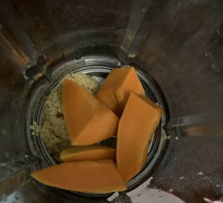 第5步(南瓜小米豆浆的做法)