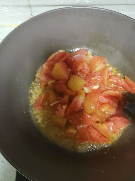 第6步(番茄炒蛋的做法)